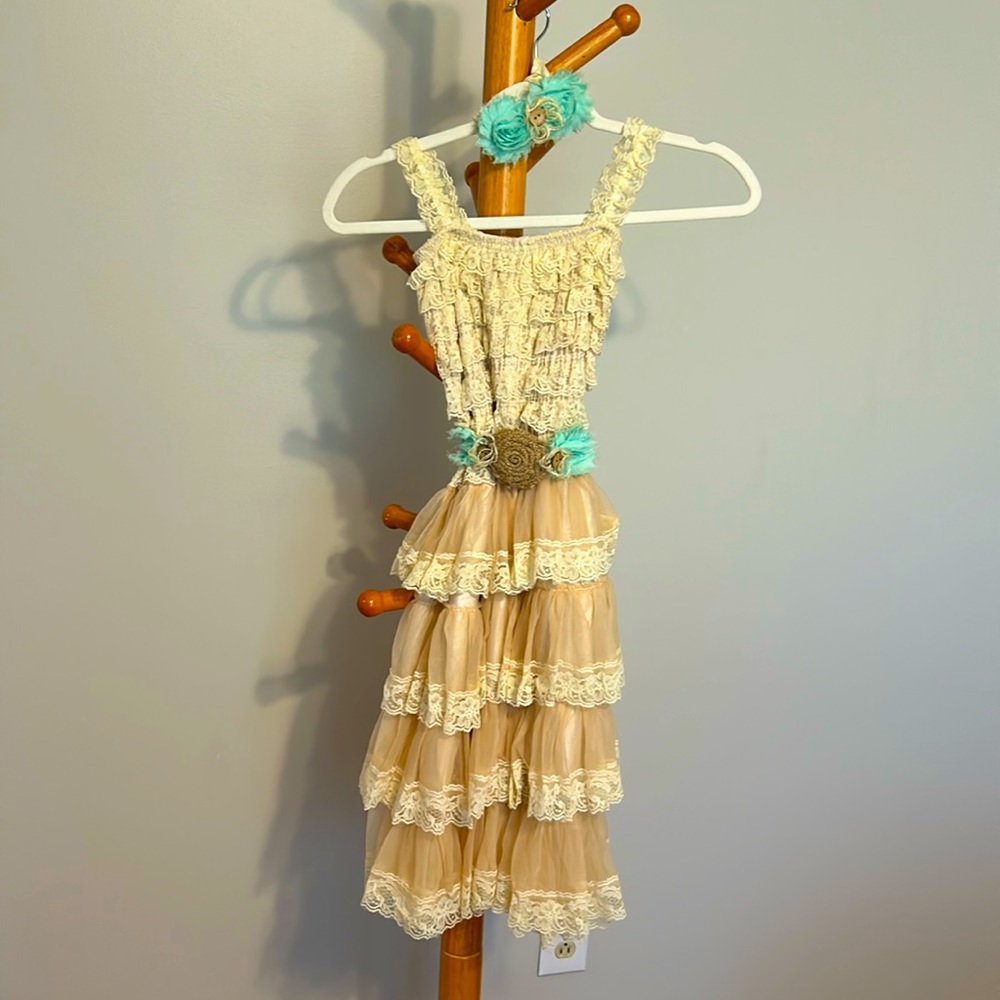 Country Couture Tween Party Dress